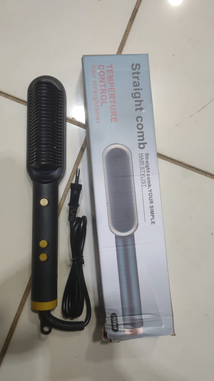 909 Hair Straightening Brush